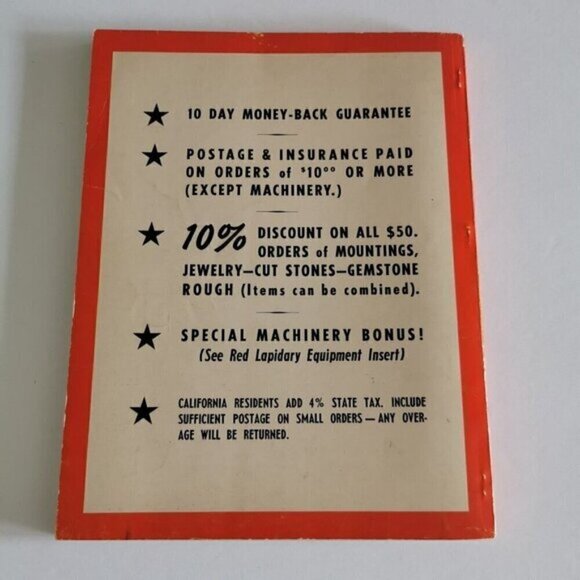 1960s Gemex Company Catalog Vintage Lapidary Jewelry Making Gemstones - Picture 4 of 12